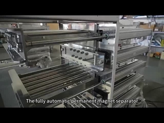 جهاز إزالة الحديد من المغناطيس الدائم الآلي بالكامل